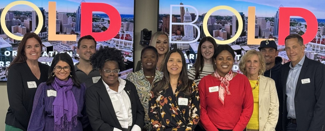 Group of BOLD graduates smiling